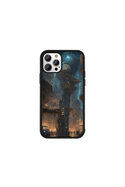 Generic Brand Husa Premium iPhone 11 PRO Peisaje urbane întunecate - Model Or...