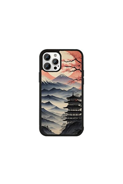 Generic Brand Husa Premium Samsung Galaxy A55 Peisaje Japoneze - Model Pagodă...