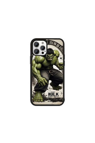 Generic Brand Husa Premium Galaxy S24 Supereroi - Model Hulk Verde Splash