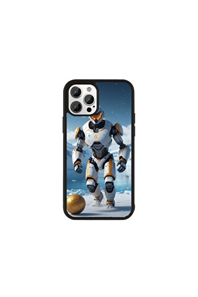 Generic Brand Husa Premium Galaxy S26 Roboți de Fotbal - Model Robot cu Minge...