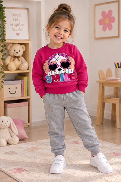 3 İP ŞARDONLU KIZ BEBEK-ÇOCUK TAKIMI