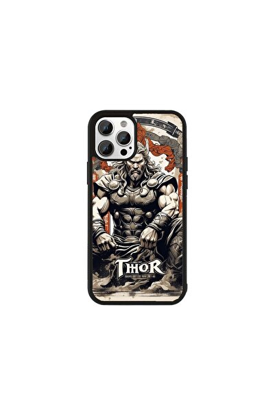 Generic Brand Husa Premium Samsung Galaxy A55 Supereroi - Model Thor Poster Roșu