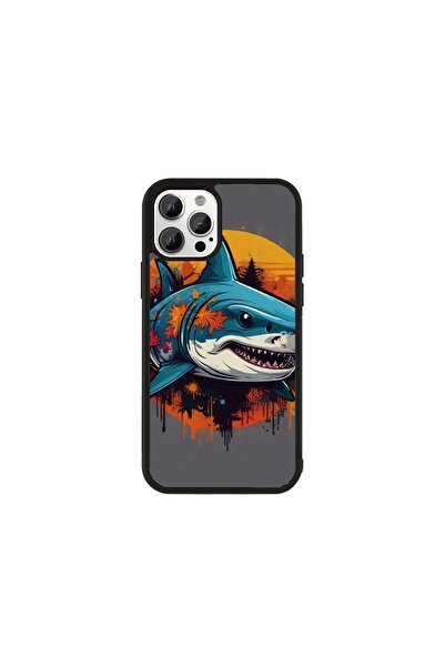 Generic Brand Husa Premium iPhone 14 Pro Max Sharks - Model Graffiti Shark Sp...