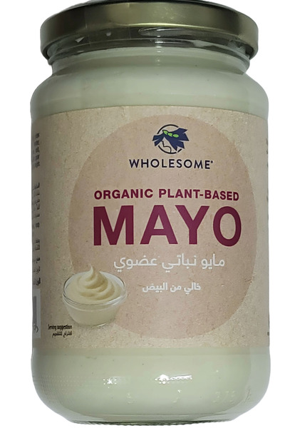 Wholesome مايونيز عضوي، نباتي خالٍ من البيض، 370 مل
