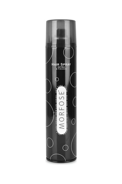 Morfose Ultra Strong Siyah Saç Spreyi 250 ml Parlaklık ve Canlılık Sağlayan G...
