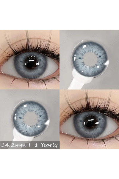 dermasuction B.spot Blue mavi doğal yapıda yıllık kullanım göz lensi