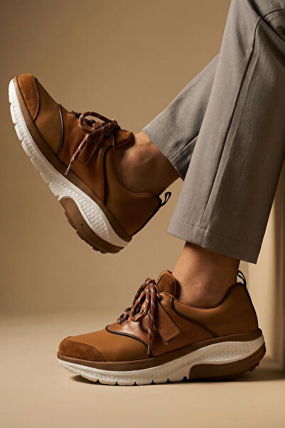 Mery Kadın Rahat Kalıp Bağcıklı Comfort Sneaker V106000