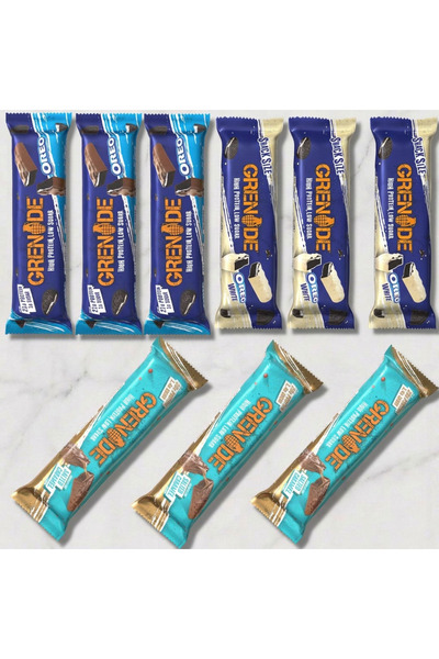 Grenade Grinade Protein Bar Assorted Flavors - Oreo, Oreo White, Salted Caram...