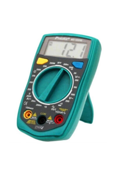 CNL Proskit MT-1233D Multimetre Mini Cep El Tipi Voltmetre Ampermetre AC DC Voltaj Akım Direnç Diyot Buz
