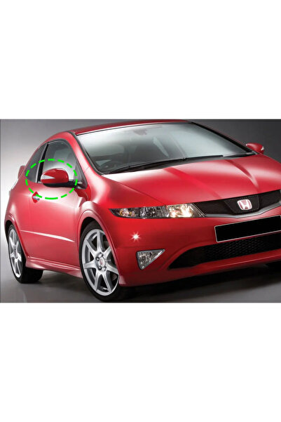 3D Honda Civic Hatchback 2006-2011 VIII Ayna Alt Koruma Plastik Kapağı /20201457
