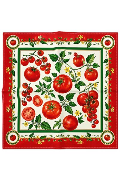 LWP Shop Positano Tomato Tasarım Boyun Eşarbı