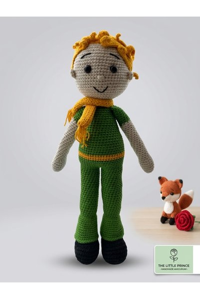 Genel Markalar Küçük prens amigurumi 40 cm boyunda