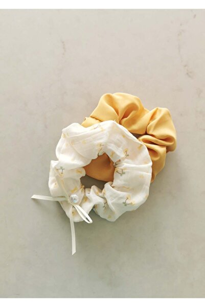Halley Concept Cherry Patterned Bow Detailed Double Elastic Bagel Buckle Set ...