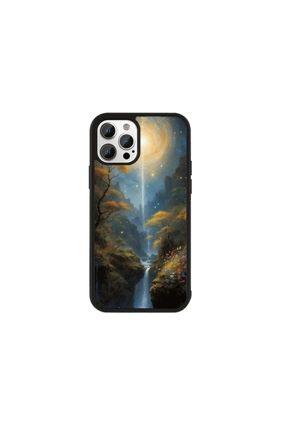 Generic Brand Husa Premium iPhone 11 Pro Peisaje Fantastice - Model Soare și ...