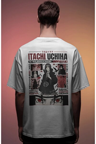 SEVBANO Itachi Uchiha Naruto anime majica sa printom, unisex, prevelika, prem...