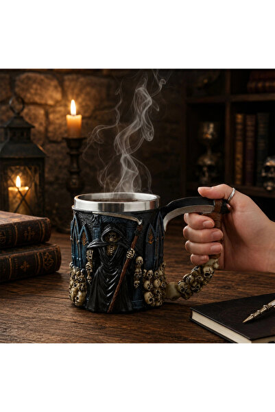 Livenda Skeleton Mug