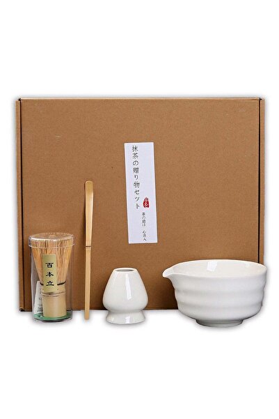 Arabest Matcha Whisk Set,4-Piece Japanese Tea Ceremony Set with Bamboo Whisk,...