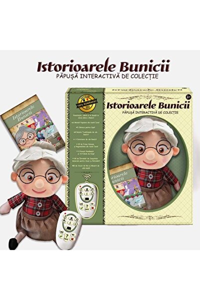 Jumbo Păpușă educativă Bunică Povesti
