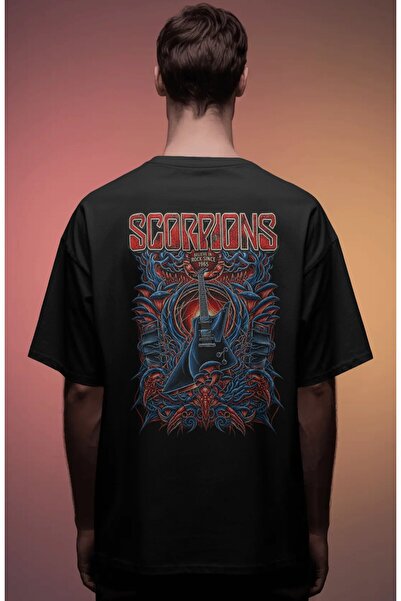 SEVBANO Scorpions rok metal muzički bend, unisex majica sa štampanjem, prevel...