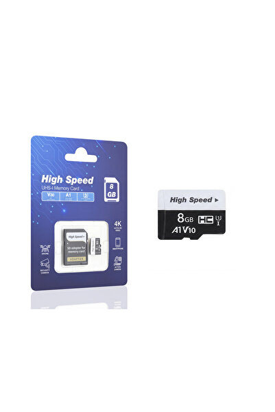 Livenda 8 Gb Microsdhc Memory Card U1 V10 A1 Class 10 with Adapter Hs8Gb