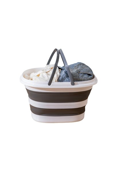 Generic Brand Foldable bucket with handle, large capacity, portable, 16 L, fo...