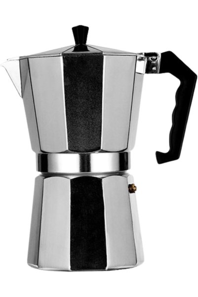 Generic Brand Espressor moka pentru aragaz, 6 cești, filtru inox, cafetieră a...