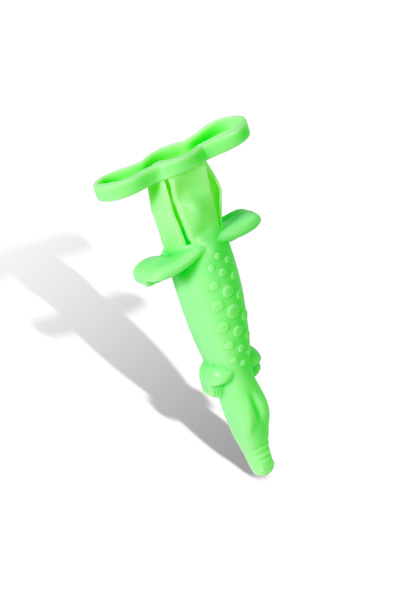 Choice E 1pc Dental Syringe Sleeve Cover Reusable Cute Crocodile Shaped Needl...