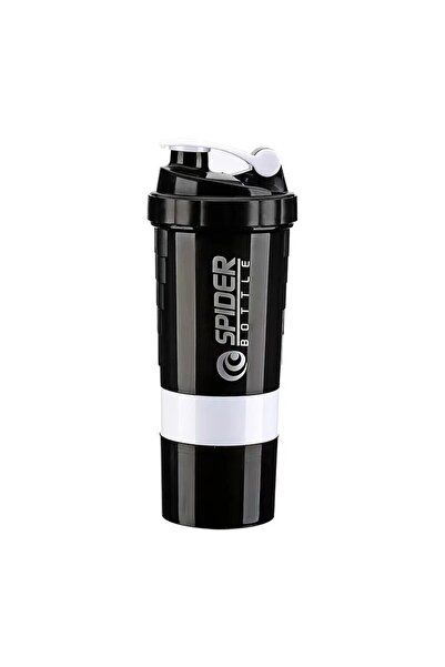 Choice 500ml White 3 Layers Shaker Protein Bottle Powder Shake Cup Water Bott...