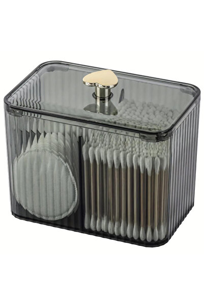 Choice green Qtips Holder Bathroom Container Cotton Ball/Swabs Dispenser,3 Gr...