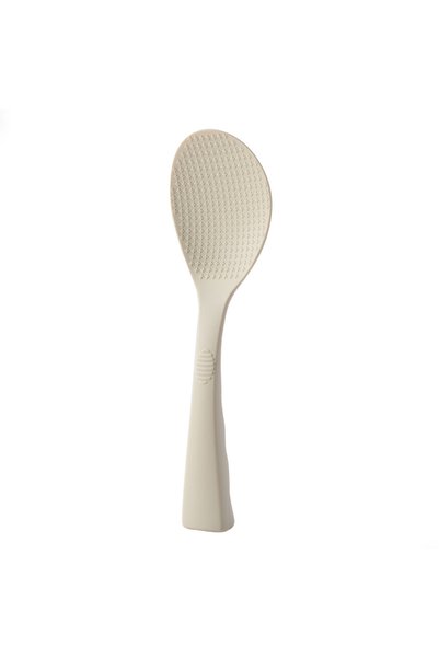 Choice White Integrated Silicone Rice Spoon, Household Rice Cooker, Rice Spoo...