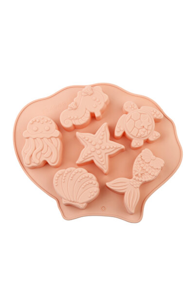 Choice HJ-826-pink 1Pcs Silicone Baking Mold Pink/Blue 3D Sea Horse Turtle St...