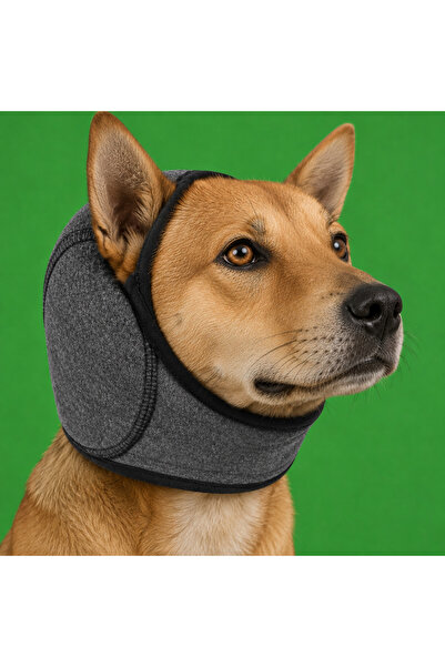 Choice M Grey 1pc Head Cover for Dogs to Alleviate Anxiety, Innerly Calming E...