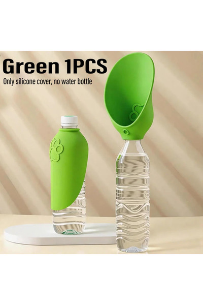 Choice Green 1pcs Universal Dog Cat Drinking Bowl Outdoor Feeding Water Porta...