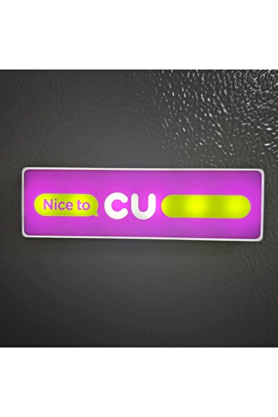 Choice C-USB charging touch LED Rechargeable Mini Light Box Fridge Magnet Law...