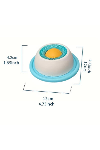 Choice Blue Pet Lick Toy Slow Feeding Dispenser Interactive Enrichment Traini...