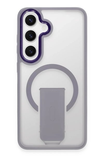 northcity n Samsung Galaxy S24 Compatible Tork Magsafe Stand Cover - Lilac