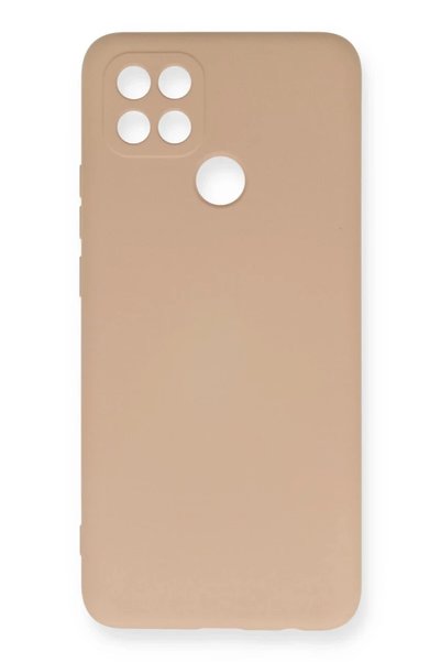 northcity n Oppo A15 Compatible Case Nano Velvet Silicone - Powder