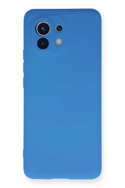 Generic Brand Xiaomi Mi 11 Compatible Case Nano Velvet Silicone - Blue