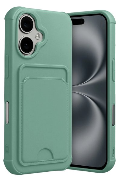 Generic Brand Apple iPhone 17 Compatible Silicone with Kelvin Business Card H...
