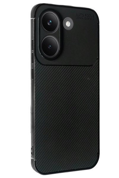 northcity n Xiaomi Poco X8 Pro Compatible Auto Focus Carbon Cover - Black