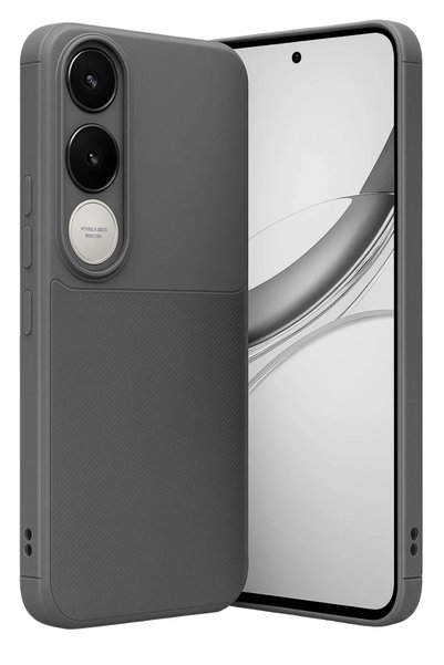 Bezos غطاء كربوني متوافق مع هاتف Vivo V50 Lite 4G مع خاصية التركيز التلقائي -...