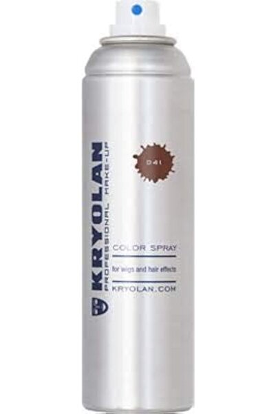 Kryolan بخاخ صبغة الشعر دي 41 بني، 150 مل