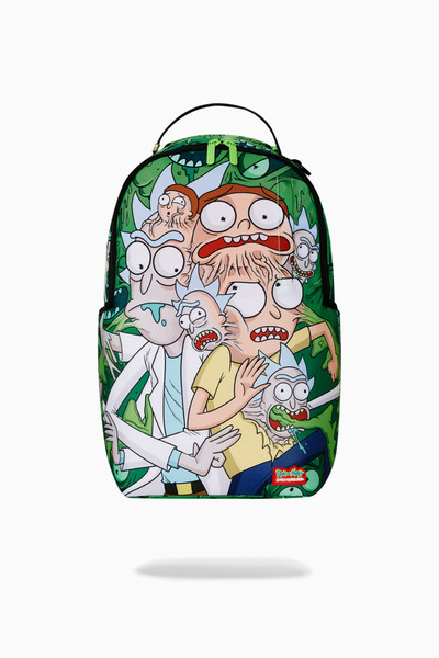 Sprayground Rick &amp;   Morty Fusion Dlxr Backpack, Limited Edition