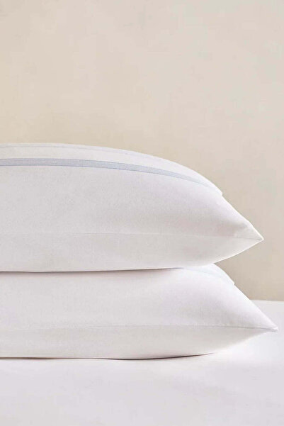 THE WHITE COMPANY Whitby Stripe Cotton Single Classic Pillowcase - White, Sta...