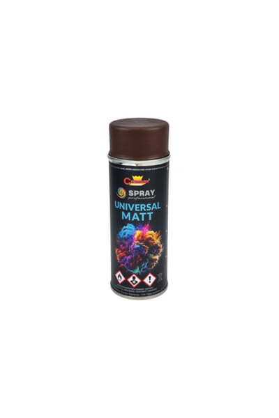 Champion Color Spray Vopsea Maro Ciocolata Mat Profesional Champion 400ml