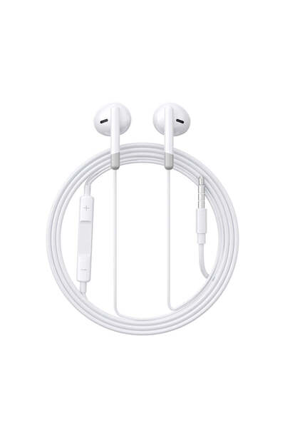 Joyroom Căști cu fir JR-EW 01, In-Ear, 3.5 mm, 1.2 m, Microfon și buton de vo...