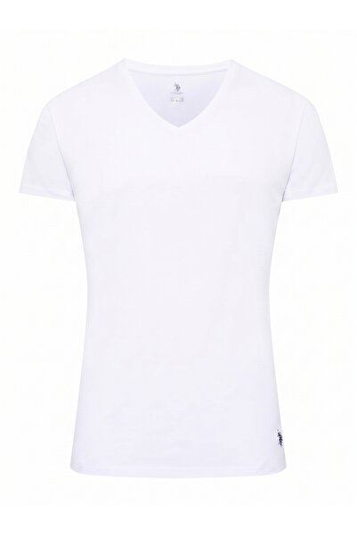 U.S. Polo Assn. Men's classic V-neck t-shirt made of Breathable Cotton , regu...