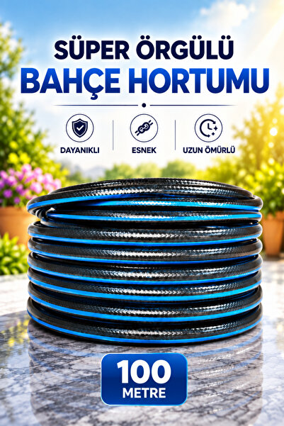 DEKOFAR Terra Thermo 13MM Su Hortumu Siyah/100Metre