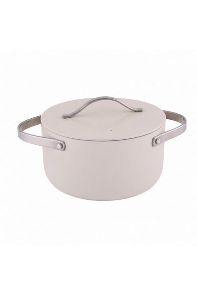 Zilan Vas cu capac ZLN 0866 20 x 10.5 cm, Ceramică antiaderentă fără PTFE, 5 ...