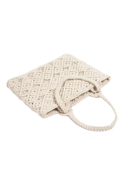 Generic Handmade Macramé Tote – Bohemian Elegance & Artisanal Craft
